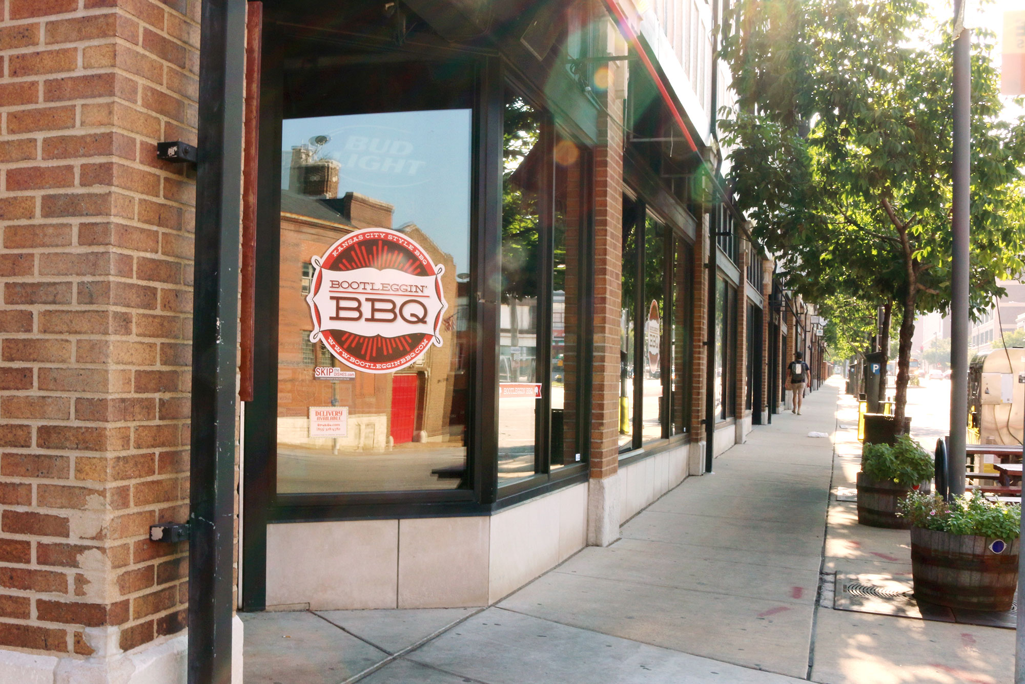 Bootleggin Front Door Patio Daytime